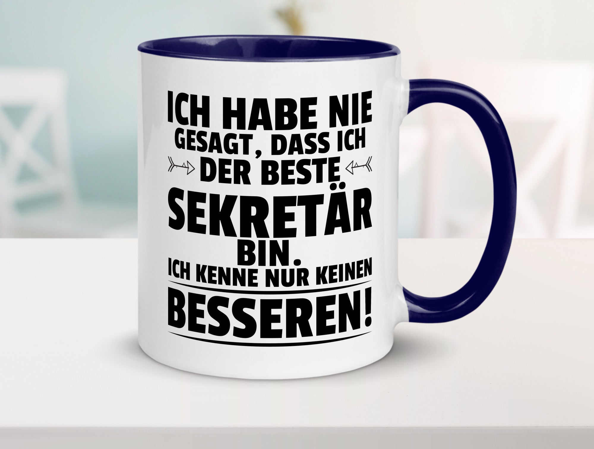 Keinen Besserer Sekretär | Büro lustiger Spruch Geschenk Arbeit Kollegen Tasse