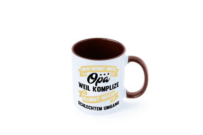 Man nennt mich Opa | Bester der Welt Humor Familie Geschenkidee Tasse