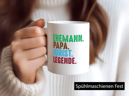 Ehemann Mama Jurist Legende | Anwalt Jura lustig Familie Geschenkidee Geschenk