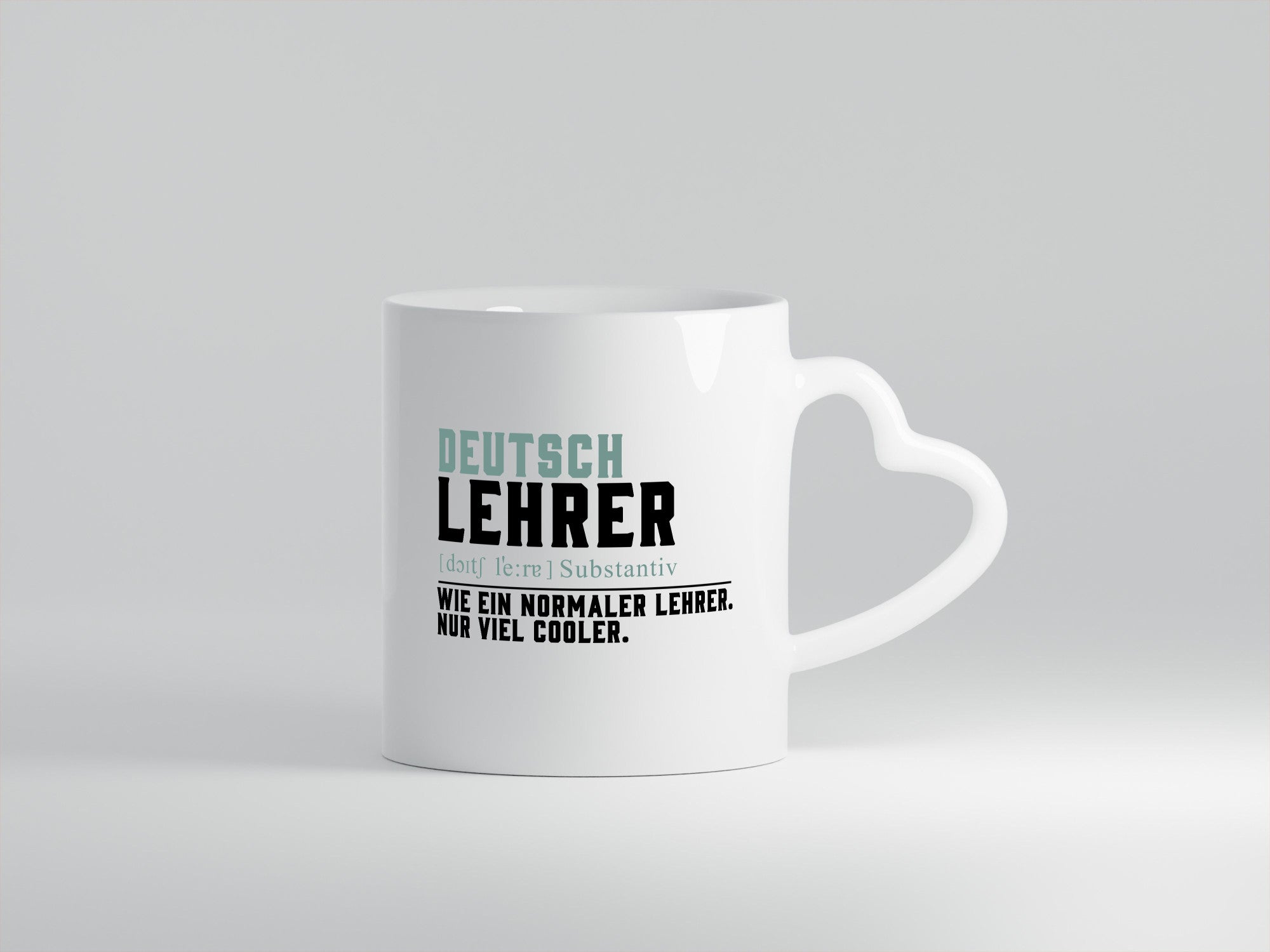 Deutschlehrer | Lehrer Unterricht Lieblinglehrer Geschenk Humor Geschenkidee