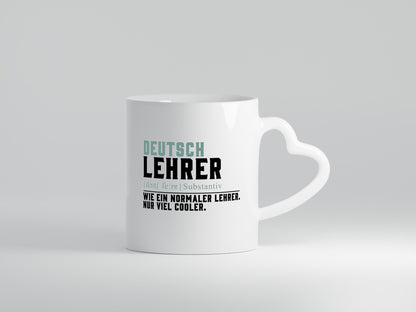 Deutschlehrer | Lehrer Unterricht Lieblinglehrer Geschenk Humor Geschenkidee