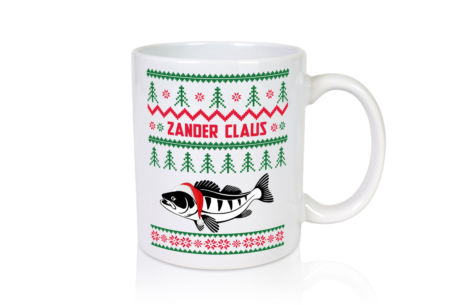 Zander Claus | Fischliebhaber Weihnachten Mitarbeiter Geschenkidee Arbeit