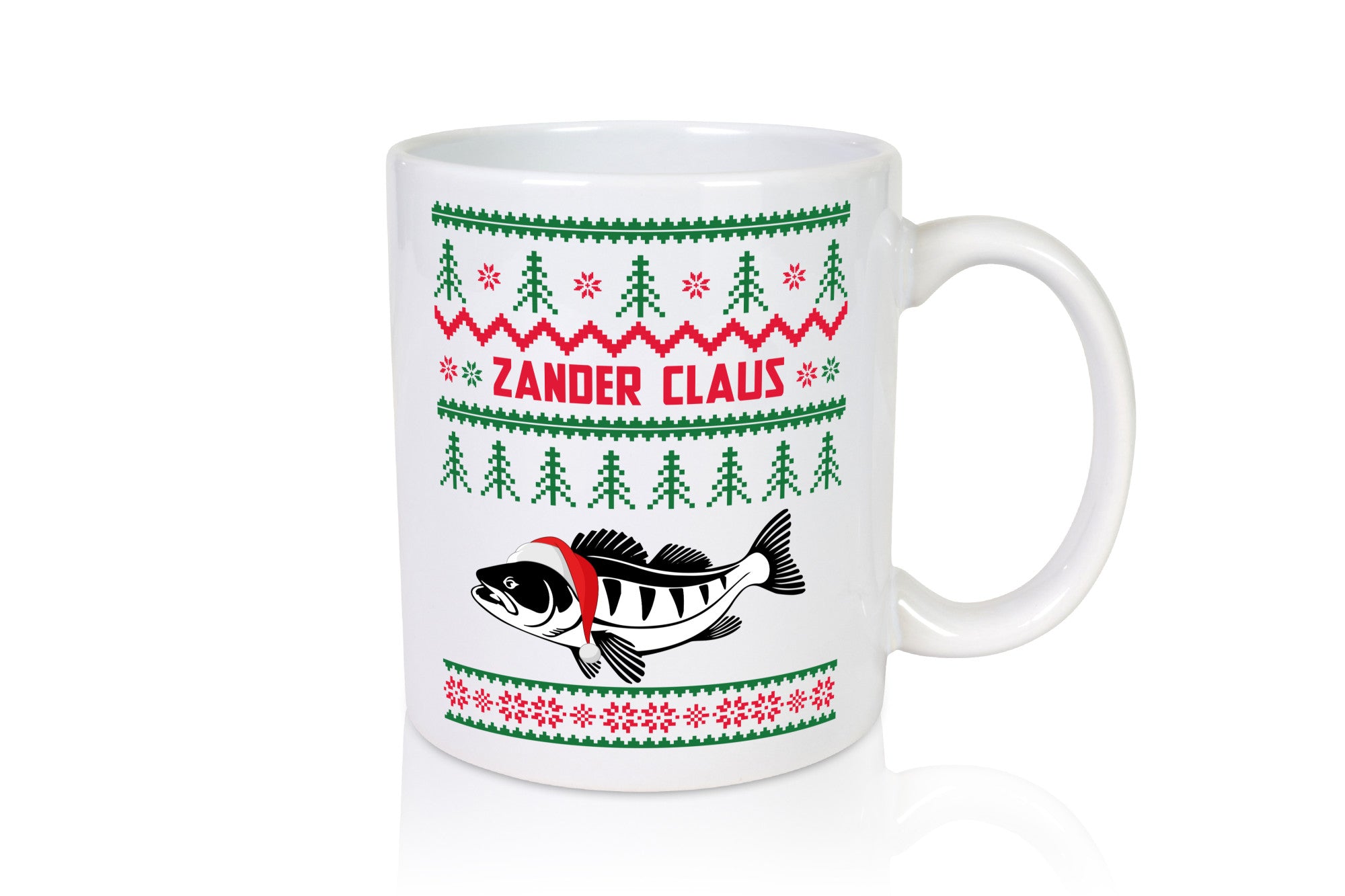 Zander Claus | Fischliebhaber Weihnachten Mitarbeiter Geschenkidee Arbeit