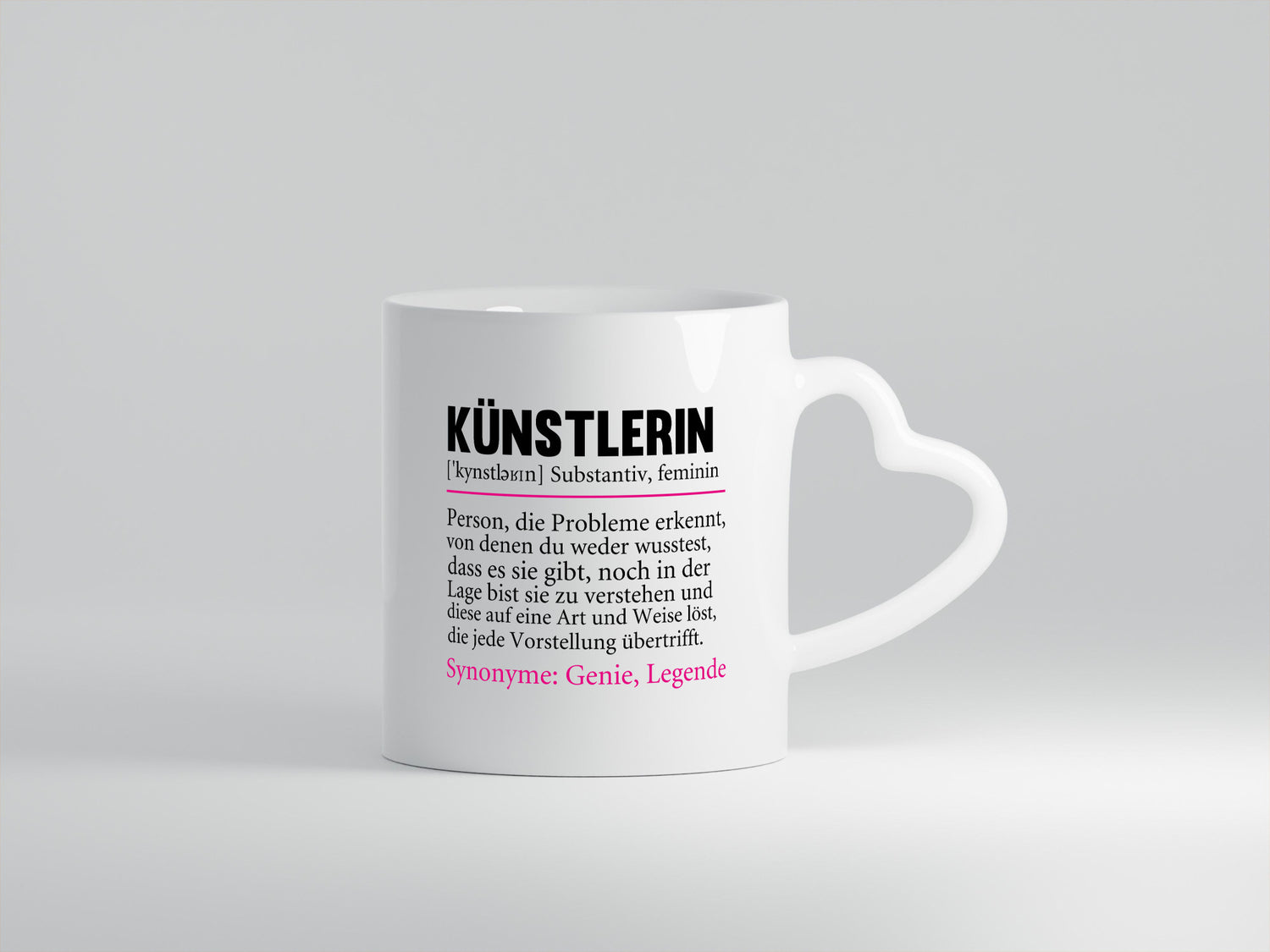 Künstlerin | Beruf Spruch lustig Kunst Arbeit Kollegen Büro Geschenk Tasse