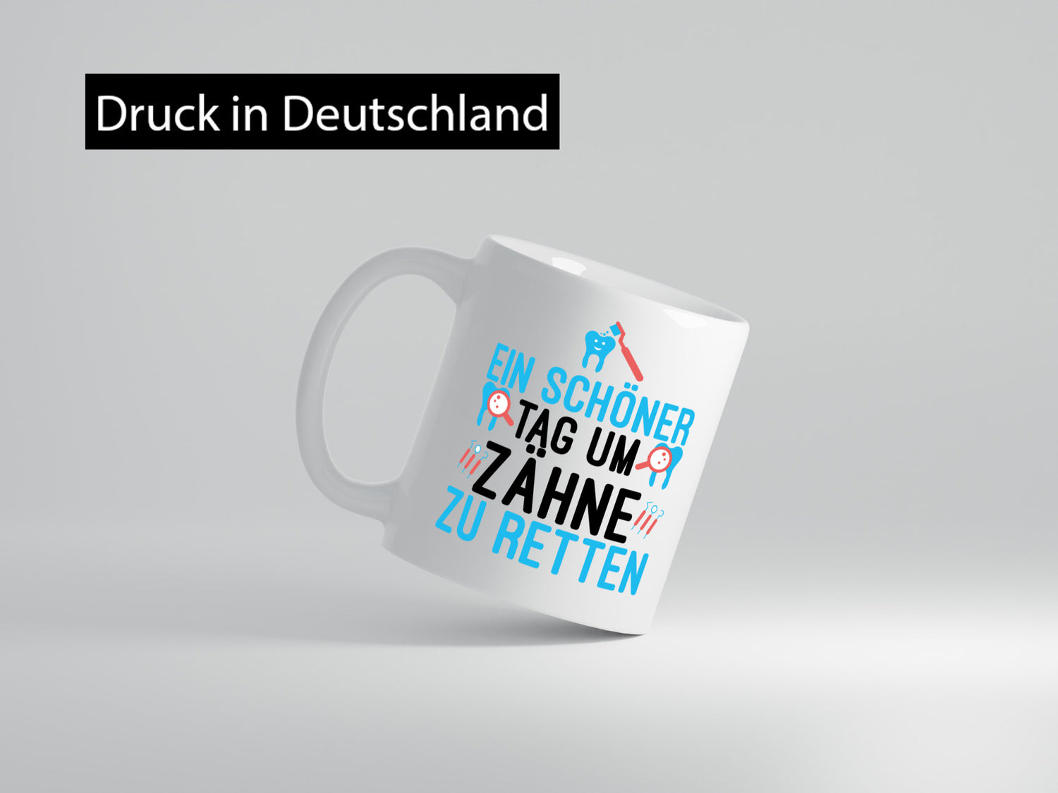 Zähne retten | Zahnarzt Praxis lustiger Spruch Kollege Geschenkidee Arbeit