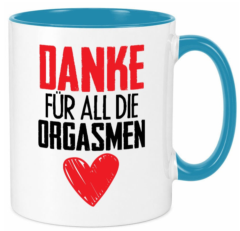 Orgasmus Tasse Geschenkidee Humor