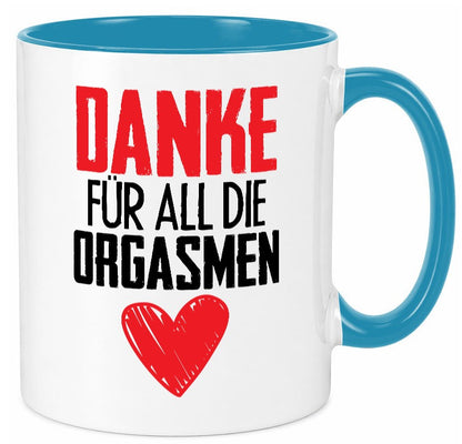 Orgasmus Tasse Geschenkidee Humor