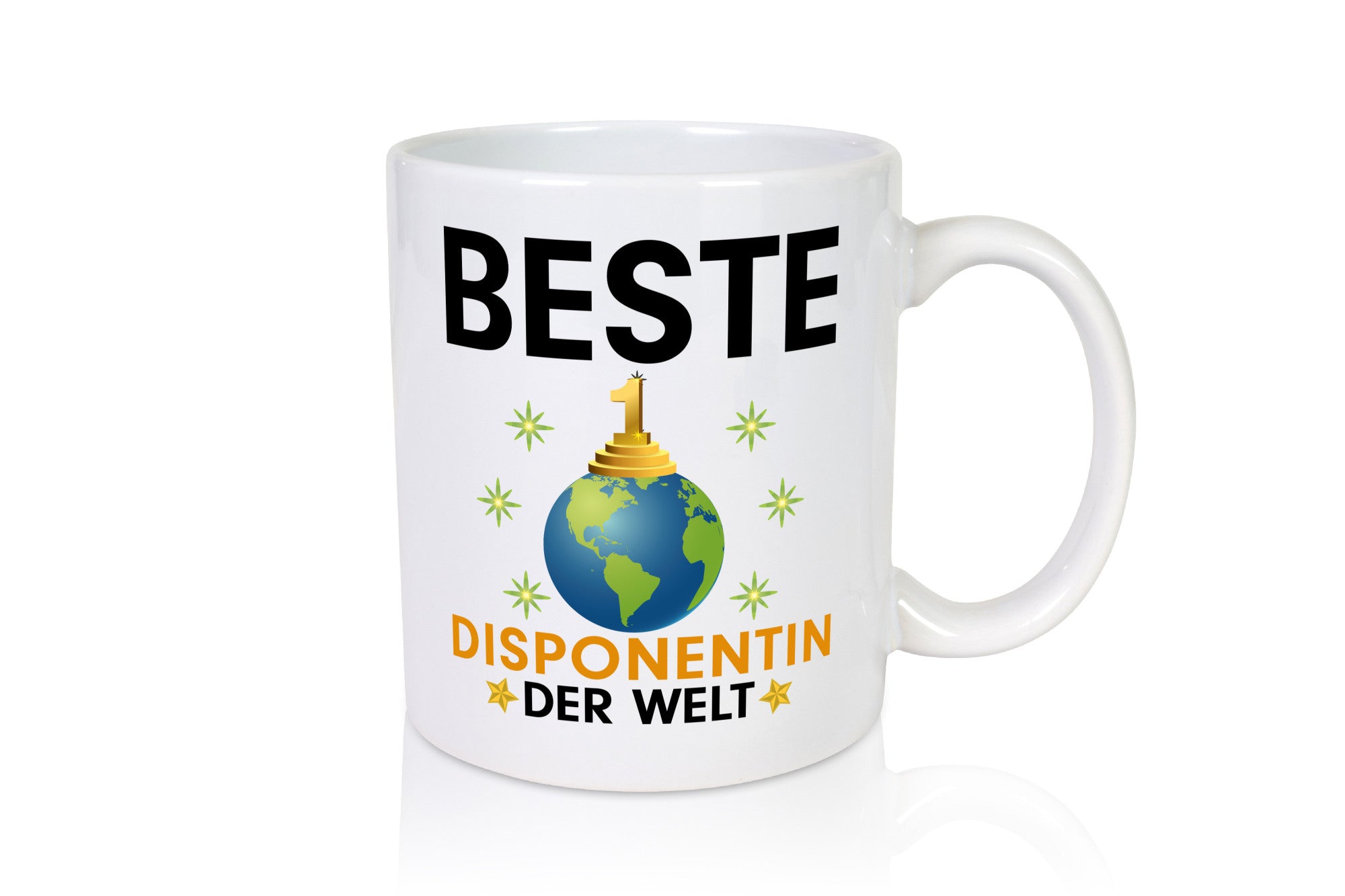 Welt Beste Disponentin | Zuteilerin lustig Humor Geschenkidee Geschenk Tasse