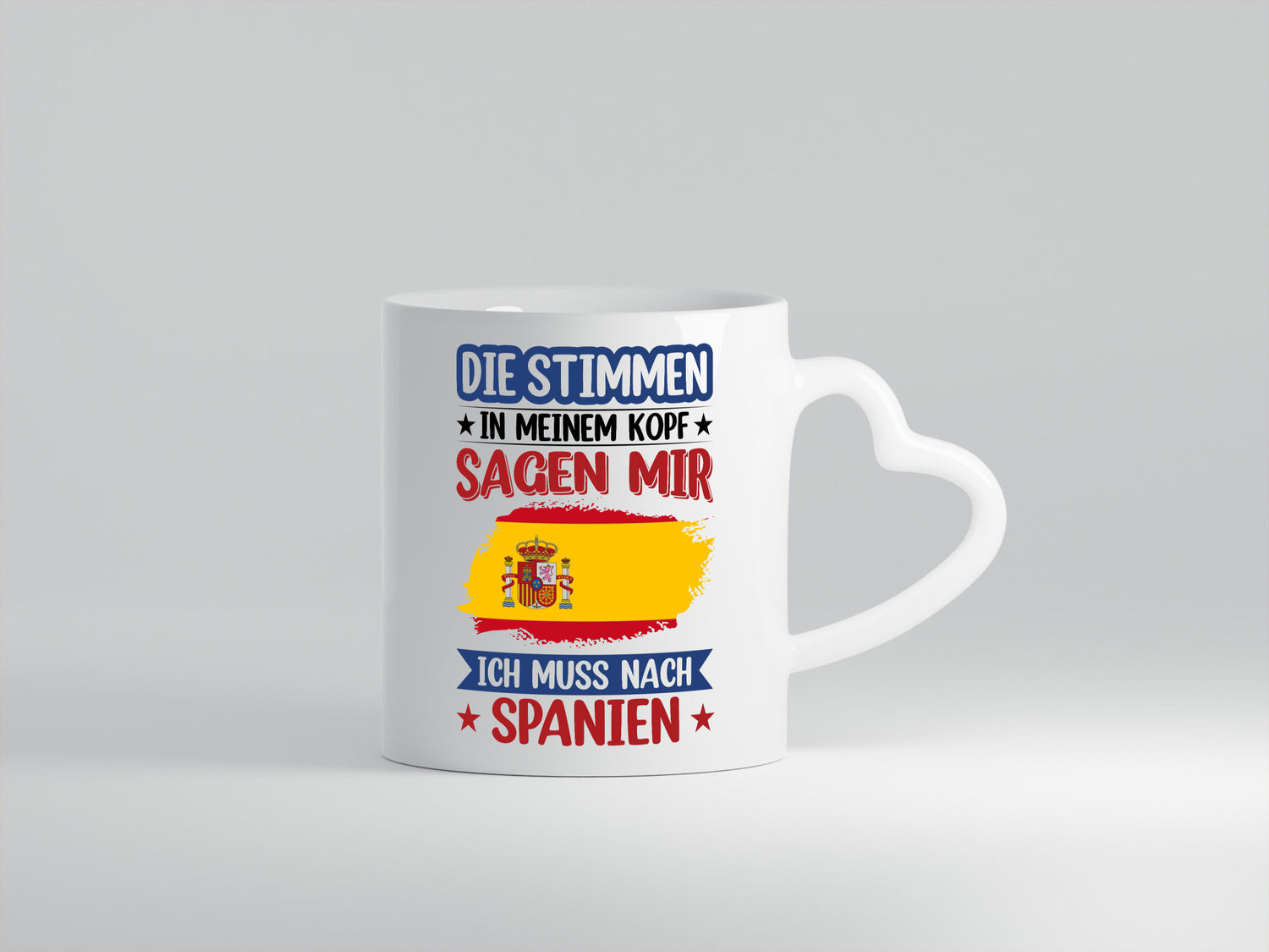 Spanien | Urlaubsgedanken im Kopf Traumland v2 Lustiger Spruch Geschenk