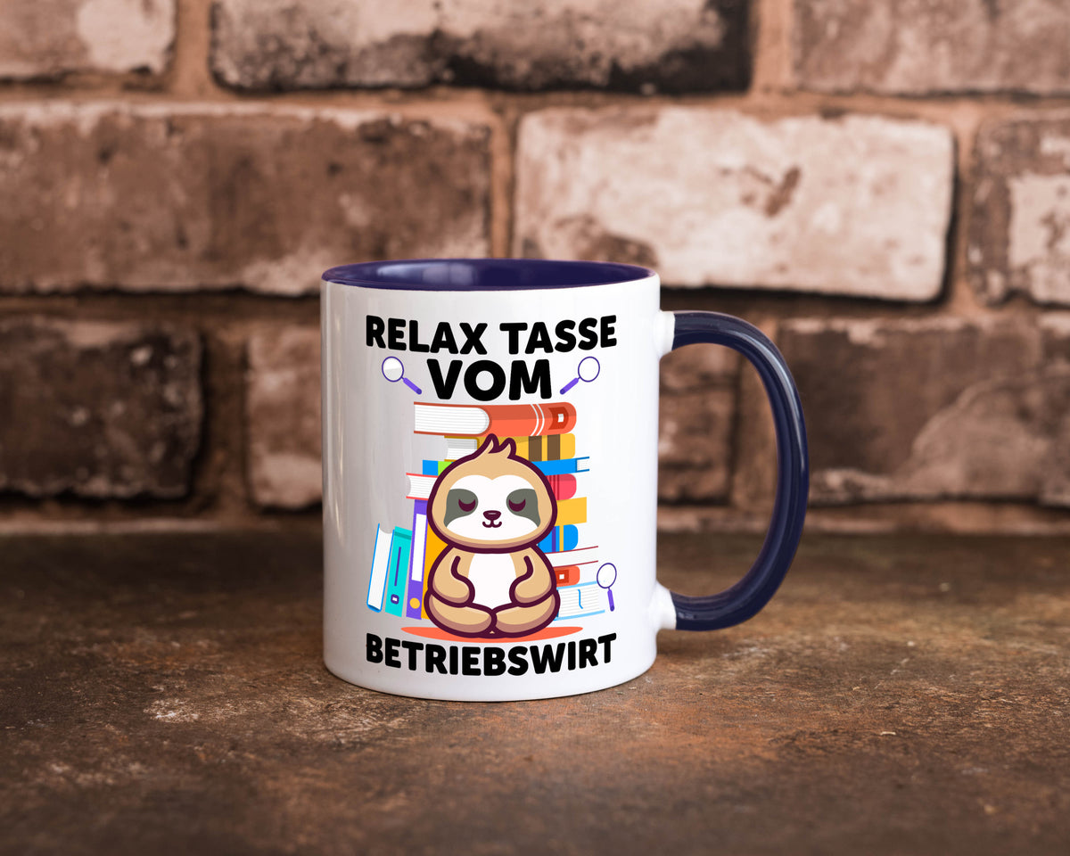 Relax Tasse: Betriebswirt | Betriebswirtschaft lustiger Spruch Geschenk Humor