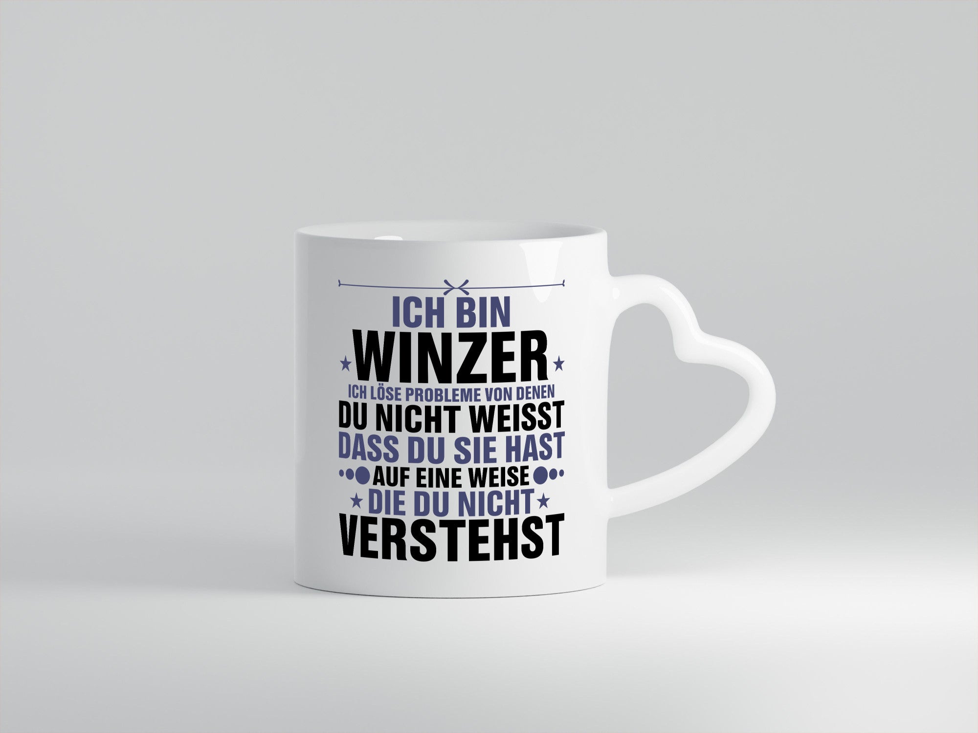 Löse Probleme: Winzer | Weinbauer Wein lustiger Spruch Geschenk Humor
