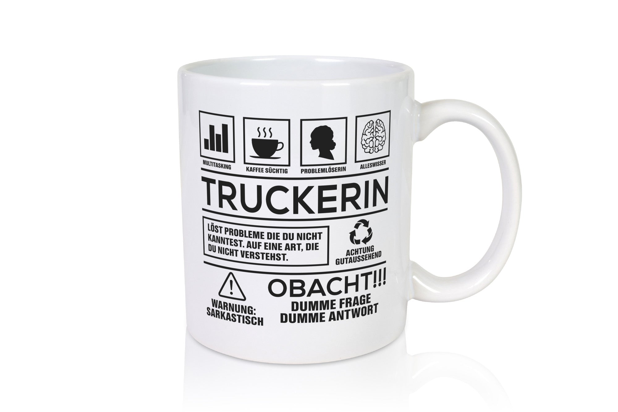 Attention Problems Female Truck Driver | LKW Fahrerin funny Humor Gift Idea Gift