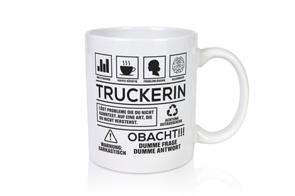 Attention Problems Female Truck Driver | LKW Fahrerin funny Humor Gift Idea Gift