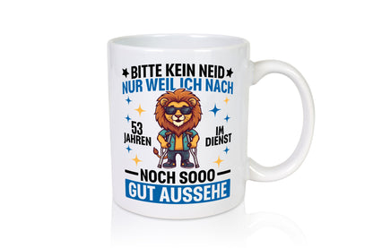 53 Jahre im Dienst | Arbeitsjubiläum Arbeit Geschenkidee Kollegen Büro Humor