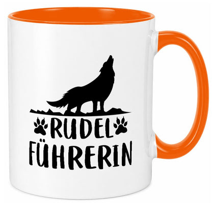 Rudelführerin | Frauen Tasse Hundebesitzerin Hund lustiger Spruch Geschenk