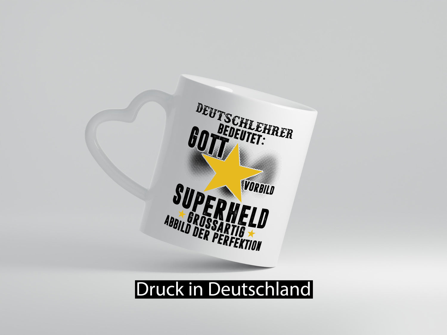 Bedeutung von Deutschlehrer | Lehrer Schule Humor Geschenkidee Tasse