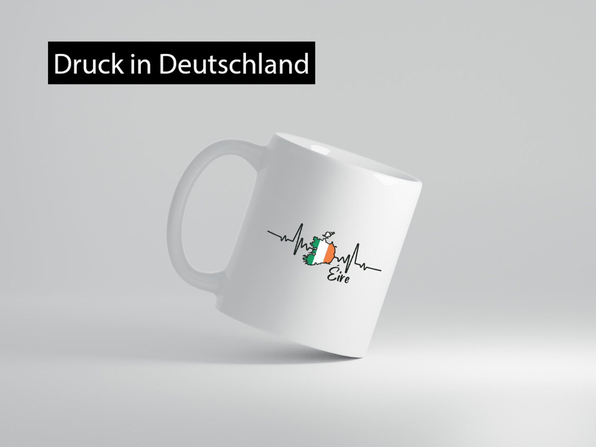 Heartbeat | Italien Herzschlag Geschenkidee Humor Tasse