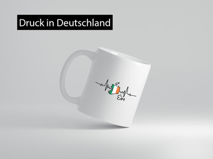 Heartbeat | Italien Herzschlag Geschenkidee Humor Tasse