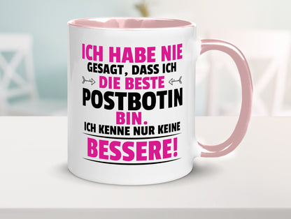 Die Beste Postbotin | Beruf Post Briefträger Geschenk Arbeit Kollegen Büro
