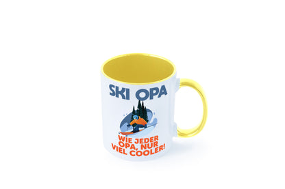 Ski Opa, normal, nur cooler | Skifahrer Bäume Schnee Geschenkidee Familie Humor