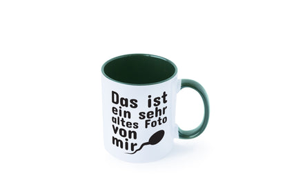 Sehr altes Foto von mir | lustige Tasse Männer Humor Geschenk Geschenkidee