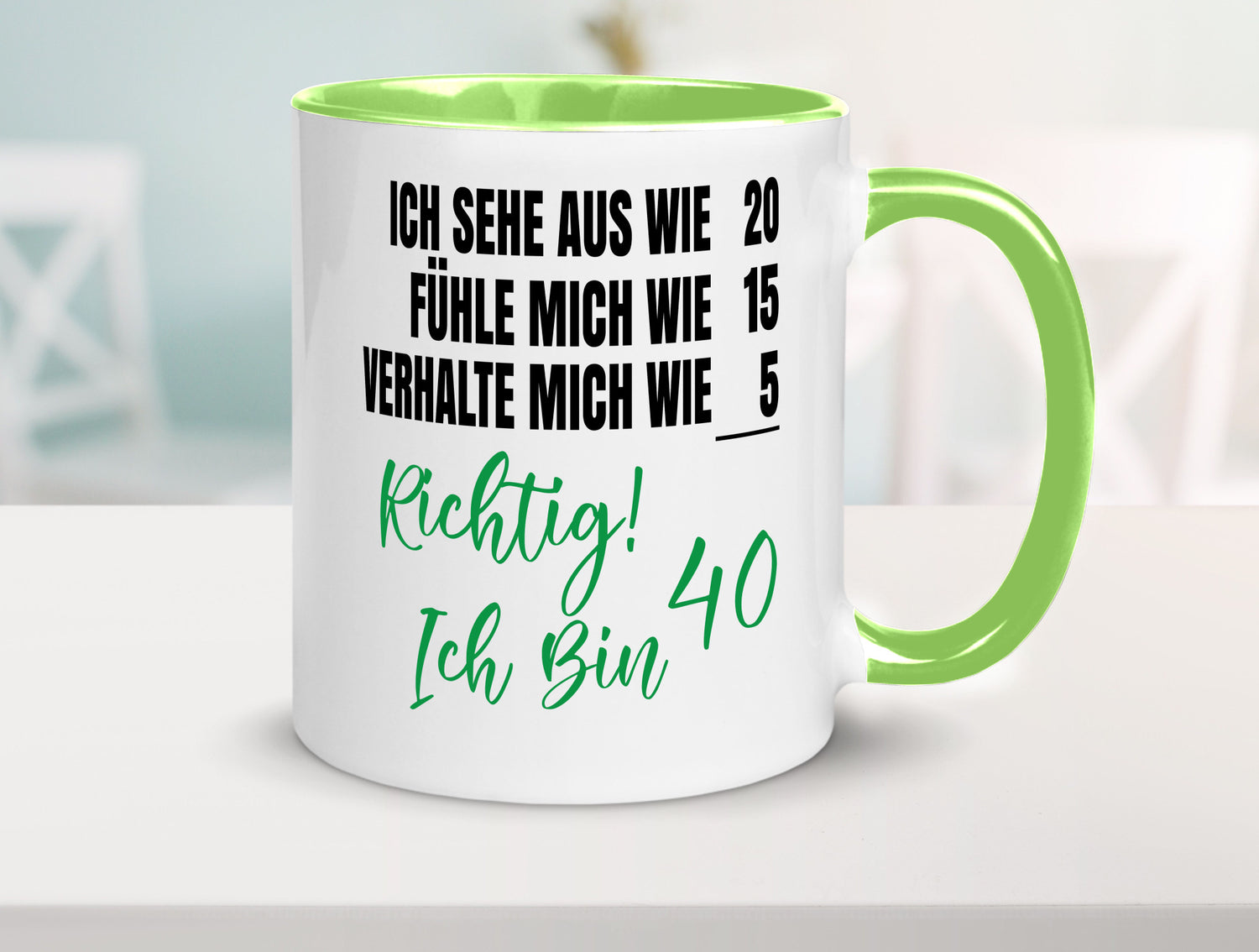 Ich bin Jung | 40 Geburtstag Verhalte mich wie ein Kind Geschenk Geschenkidee