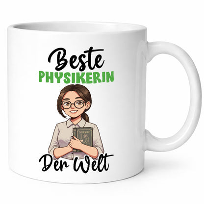 Beste Physikerin | Physik v2 Geschenkidee Humor Tasse