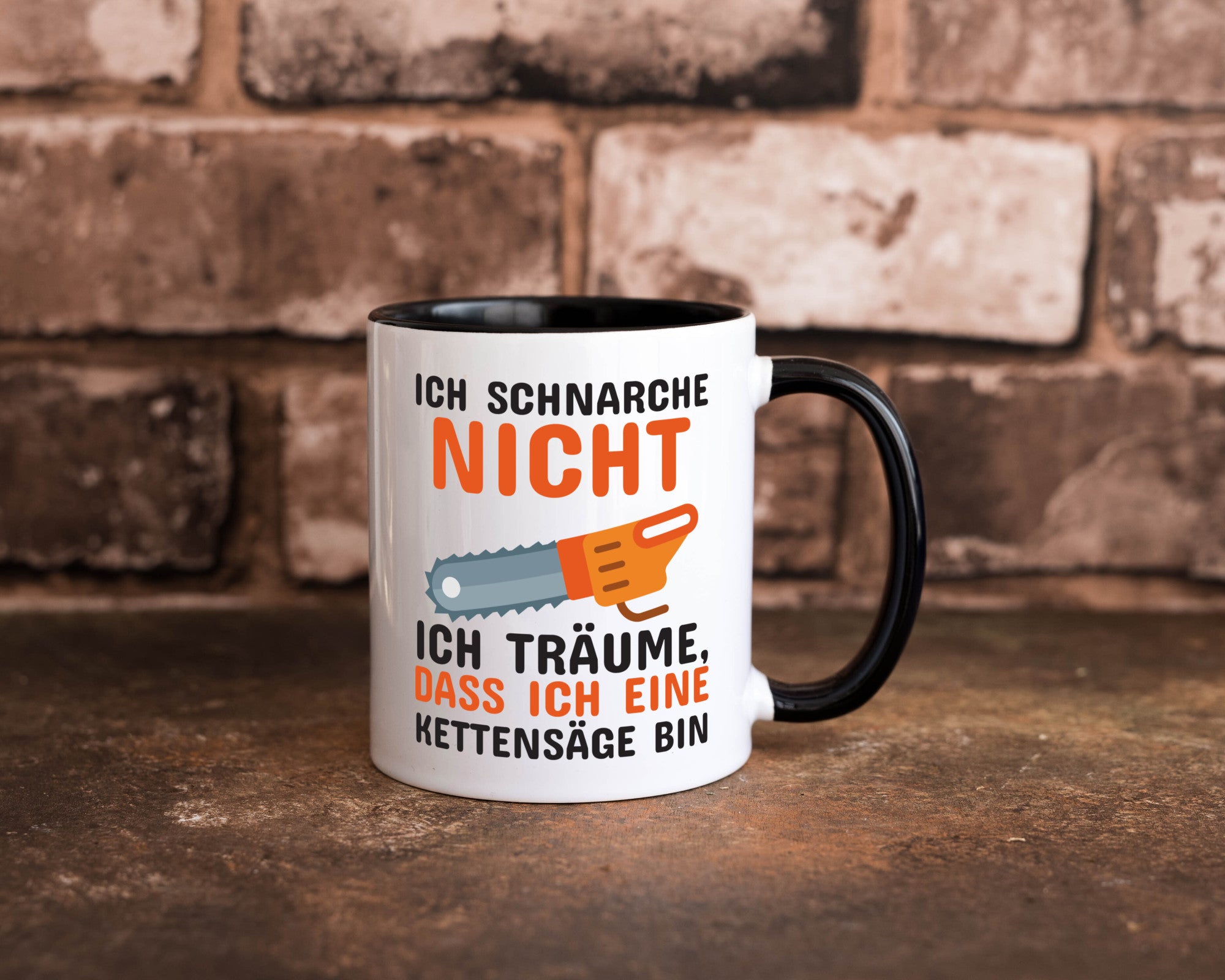 Ich schnarche nicht lustiger Spruch Geschenk Humor Geschenkidee Tasse