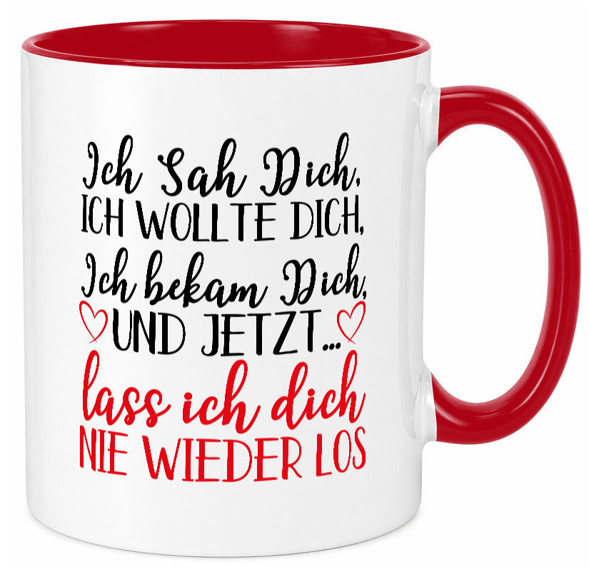 Ich will dich lustig Humor Geschenkidee Geschenk Tasse