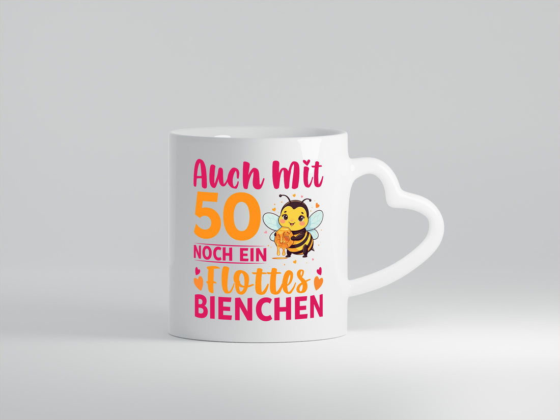 50. Geburtstag | Flottes Bienchen 50 Jahre Geschenk Geschenkidee lustiger Tasse
