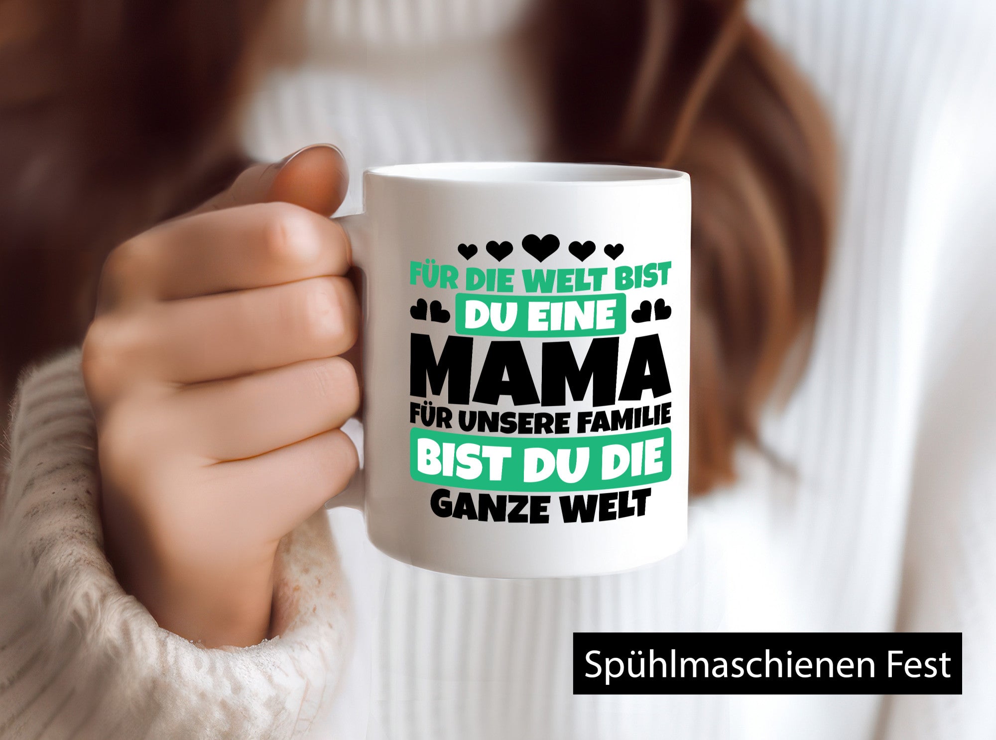 Beste Mama der Welt vl1 lustiger Spruch Geschenk Familie Geschenkidee Tasse