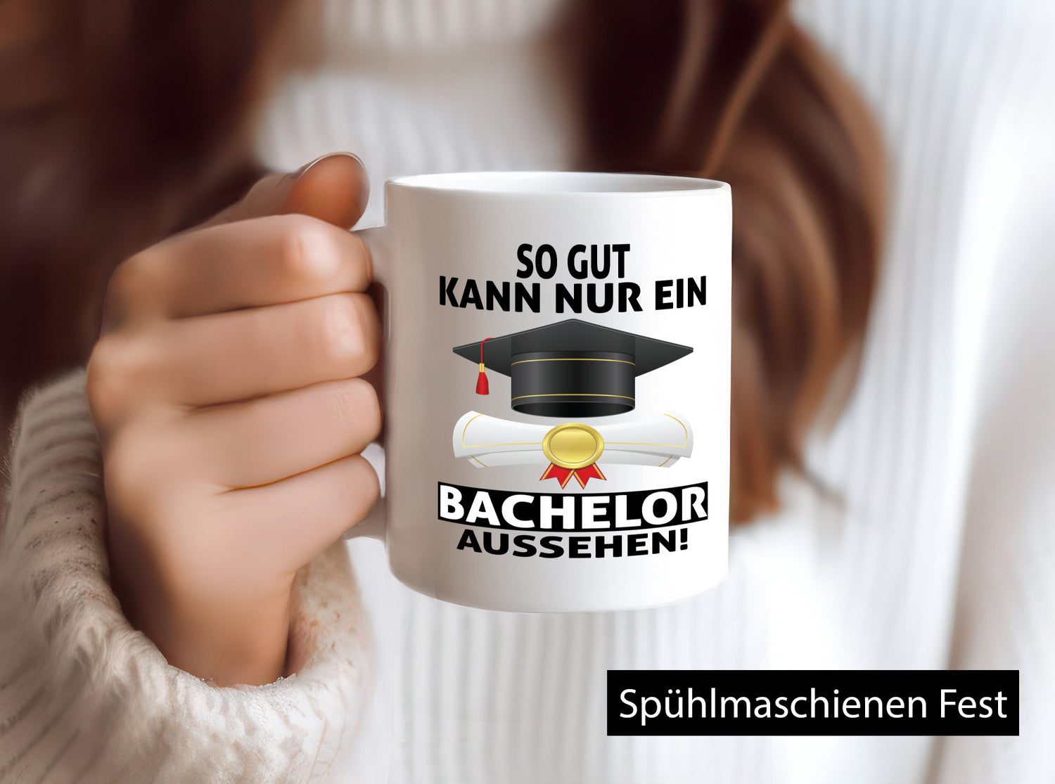 So gut kann nur ein Bachelor aussehen | Abschluss Geschenk Humor Geschenkidee