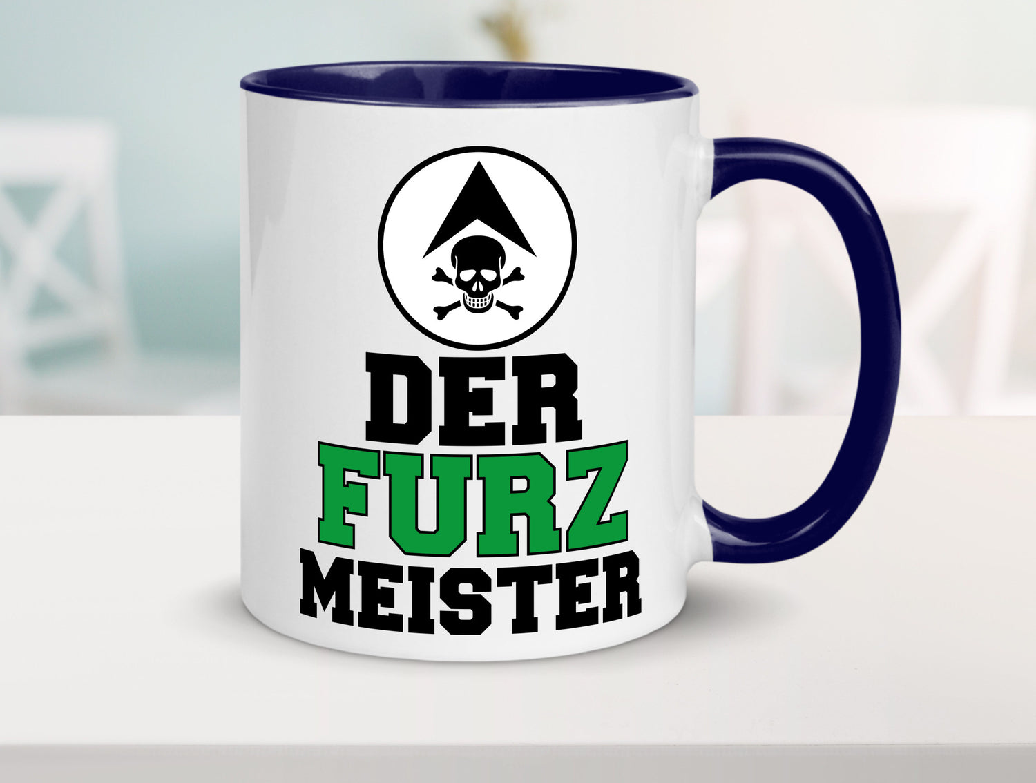 Der Furz Meister | Männer Tasse derber Humor Furzen lustiger Spruch Geschenk