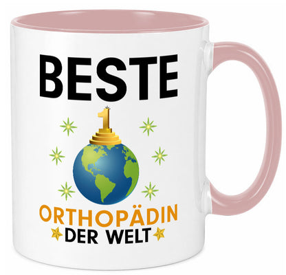 Welt Beste Orthopädin |Orthopädie Geschenk Humor Geschenkidee lustiger Spruch Tasse