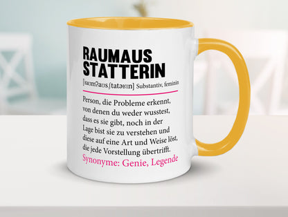 Raumausstatterin | Wohn Ausstatterin Beruf Humor Geschenk Arbeit Kollegen Büro
