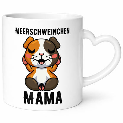 Meerschweinchen Mama Geschenkidee Familie Humor Tasse