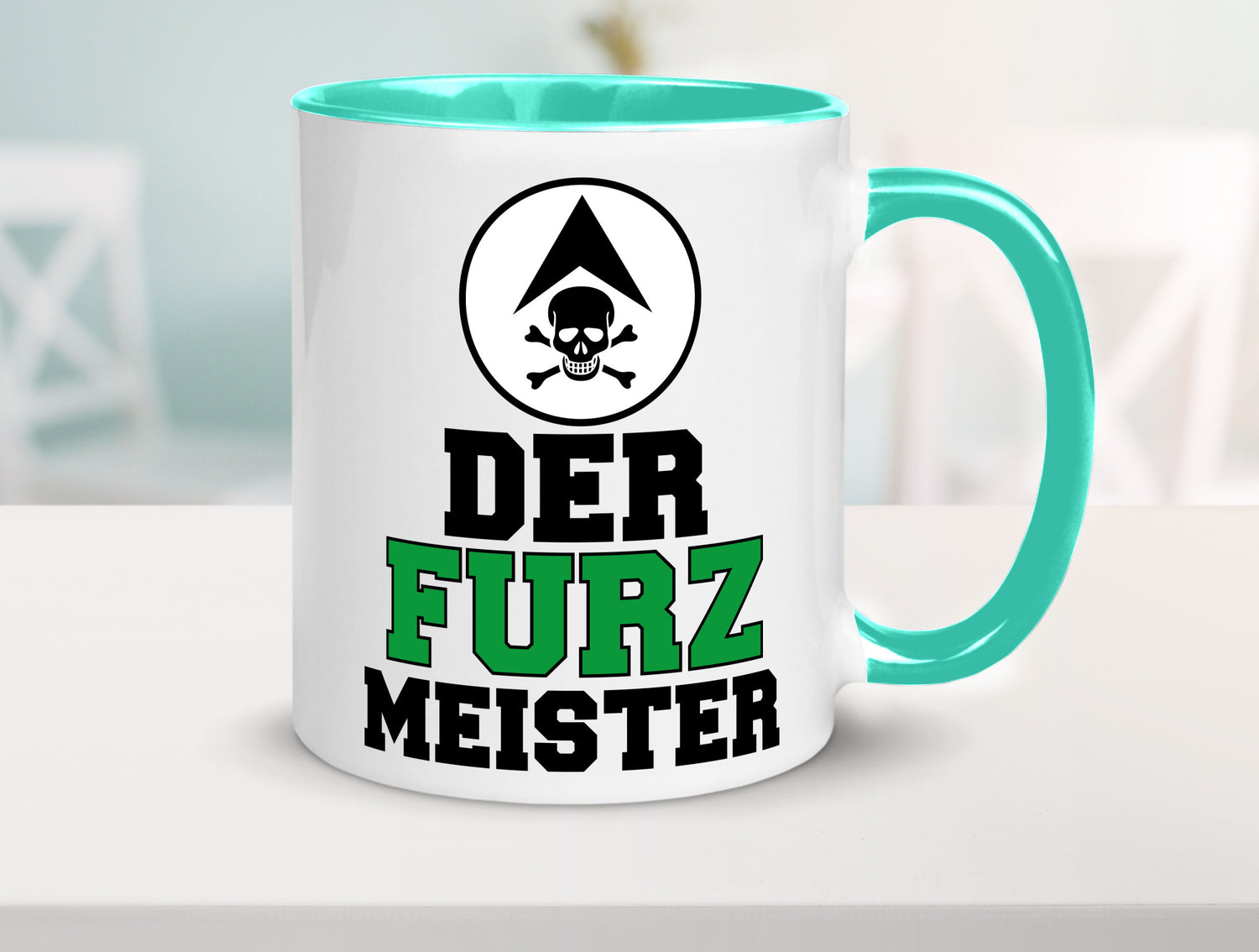 Der Furz Meister | Männer Tasse derber Humor Furzen lustiger Spruch Geschenk