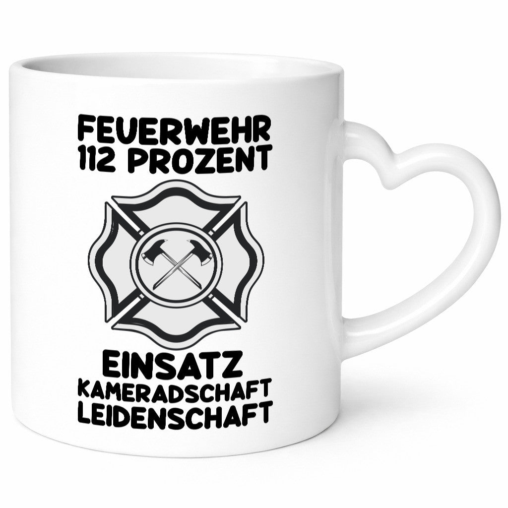 Feuerwehr | 112 Kameradschaft Einsatz Feuerwehrmann lustiger Spruch Geschenk
