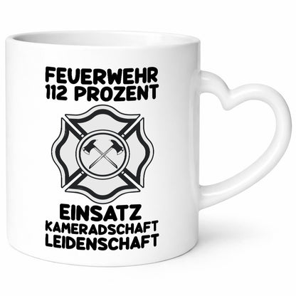 Feuerwehr | 112 Kameradschaft Einsatz Feuerwehrmann lustiger Spruch Geschenk