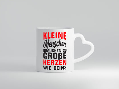 Kindergarten Teacher Mug | Beautiful Quote Big Heart Caregiver Gift Idea Humor