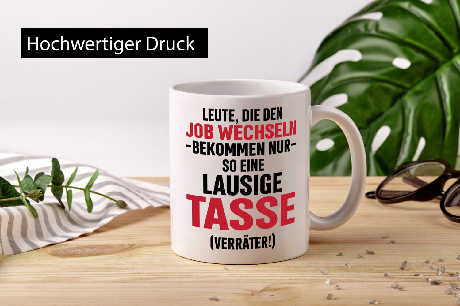Job Wechsel | Verräter Lausige Tasse Geschenk Arbeit Kollegen Büro lustiger