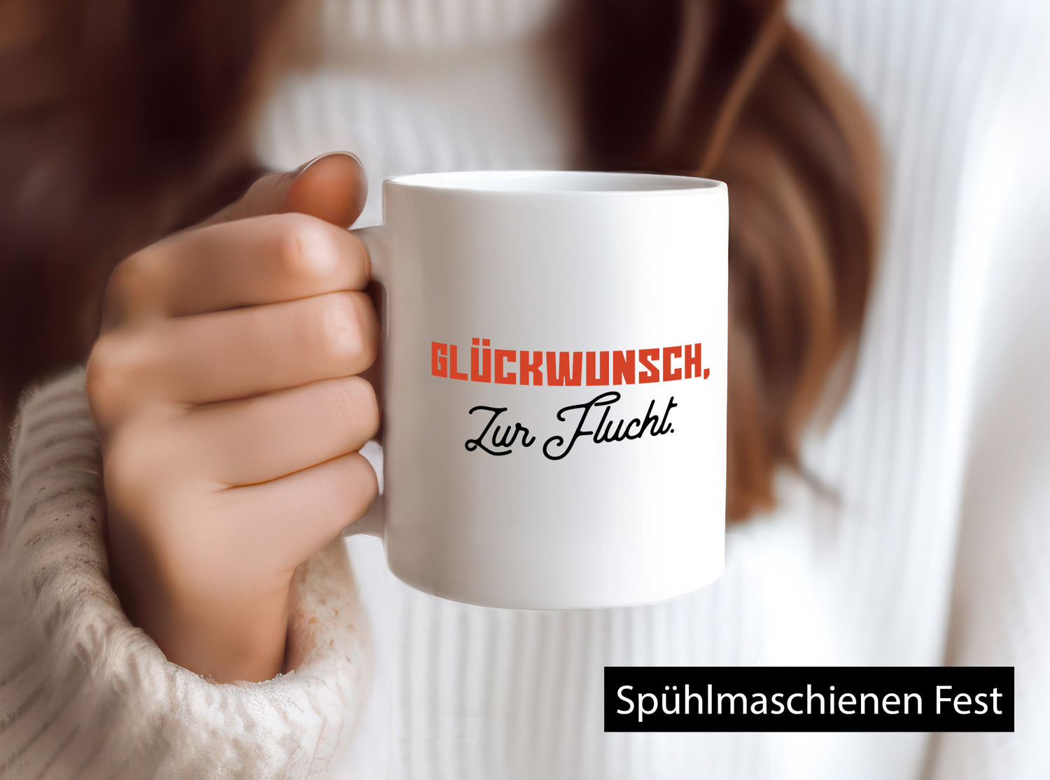 Glückwunsch zur Flucht | Kollegen Jobwechsel Abschied lustiger Spruch Geschenk