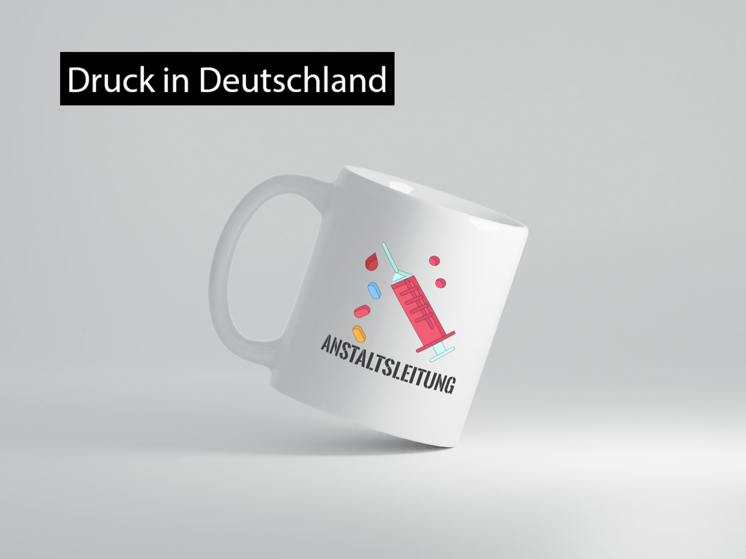 Anstaltsleitung | Krankenschwester Krankenhaus Humor Geschenkidee Tasse