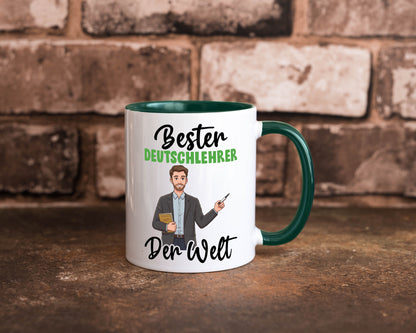 Bester Deutschlehrer | Lehrer Schule v2 lustiger Spruch Geschenk Humor