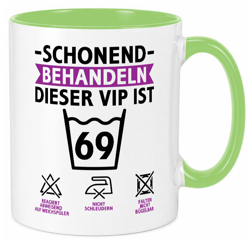 69 Geburtstag | schonend behandeln Jahre v2 Geschenk Geschenkidee lustiger