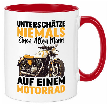 Biker Spruch | Männer Tasse Motorradfahrer Motorrad vl4 Geschenk Humor