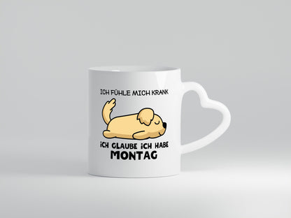 Ich fühle mich Krank | Montag Morgenmuffel Wochenstart lustig Humor