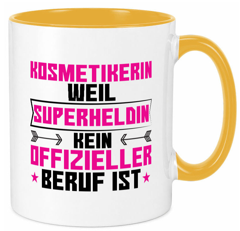 Superheldin Kosmetikerin | Kosmetik Stylistin Visagistin Geschenk Humor
