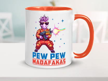 Pew Madafakas vl5 lustiger Spruch Geschenk Humor Geschenkidee Tasse