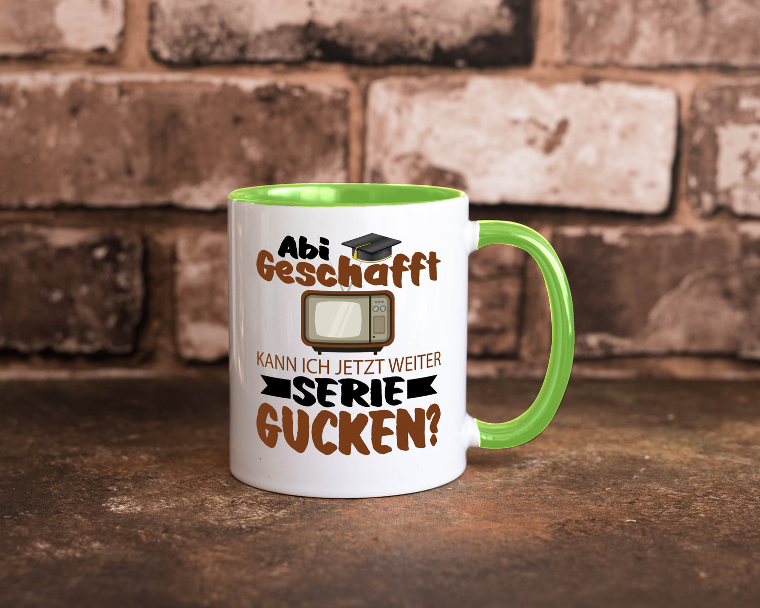 Abi Geschaft | Serie Gucken Bachlor Abitur Geschenk Humor Geschenkidee lustiger